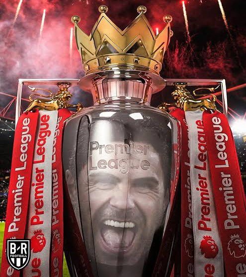 the premier league trophy